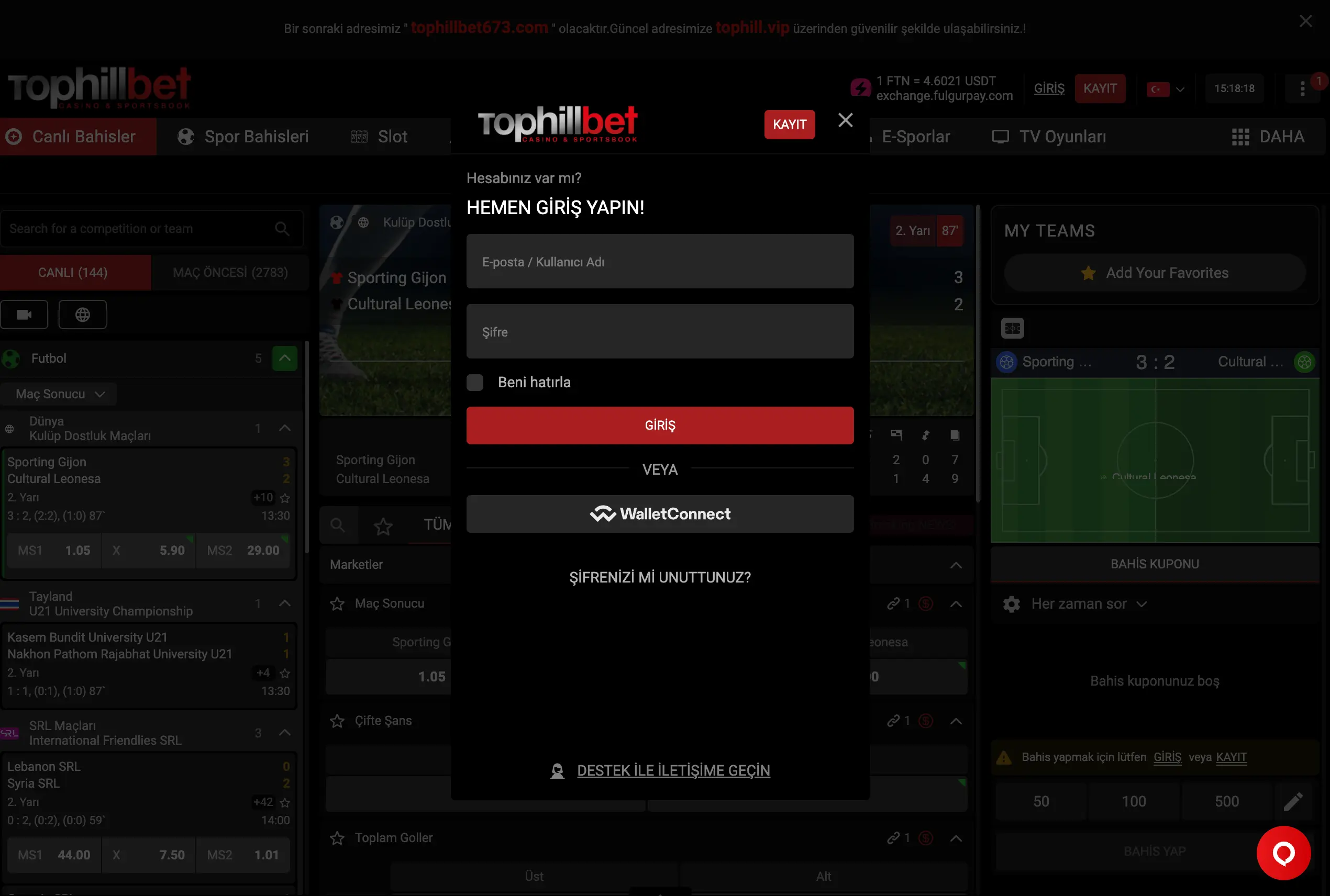 Tophillbet Giriş Sorunları İçin Destek Almanın Yolu